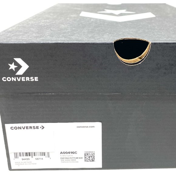 Converse Ctas CK HI Egret Pale High Top Beige Green Mens Canvas Sneakers A00416C - Picture 9 of 10